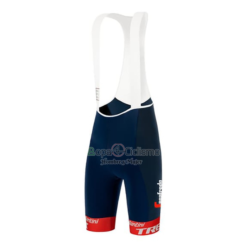 Trek Segafrojoo Ropa Ciclismo Culotte Corto 2023 Hombre Mangas Cortas Blanco